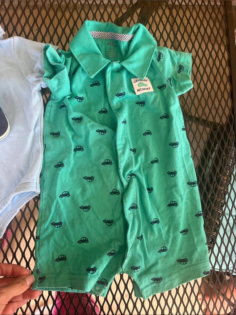 Bundle 6pc Ralph Lauren Baby Boy 6-9 Months Shoes Onesie Hat